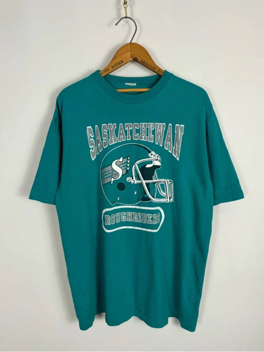 Vintage 80s Saskatchewan Roughriders Shirt - Picture 2 of 6